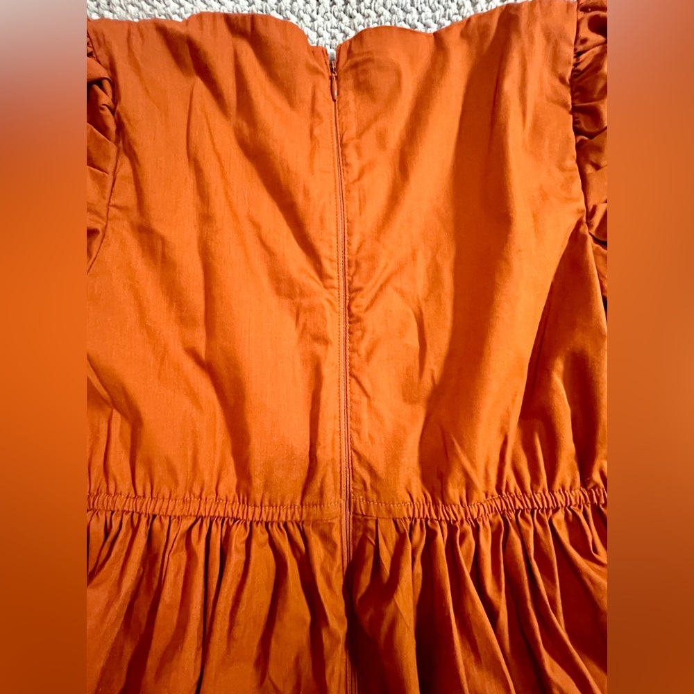 Abercrombie & Fitch Rust Brown Mini Dress - Picture 5 of 6